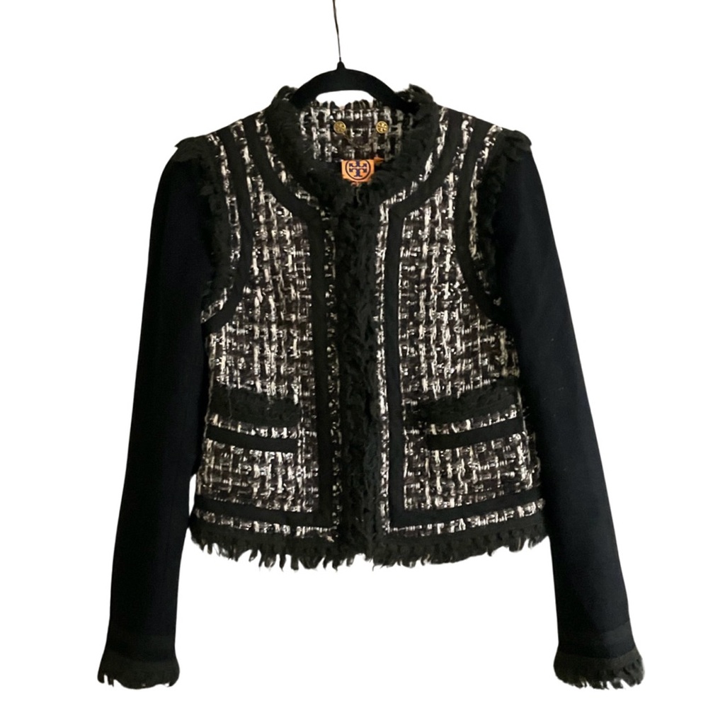 Tory Burch Tweed Women’s Jacket Size 4